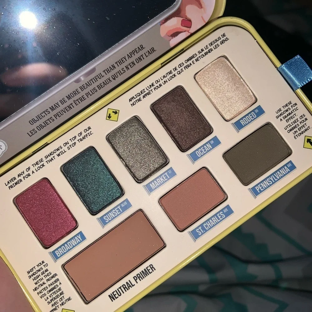 Autobalm Pic Perf Eyeshadow Palette The Balm  Eyeshadow Palette 8 Colors makeup